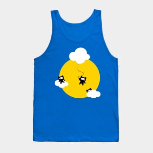 Ninja cats in the sky Tank Top